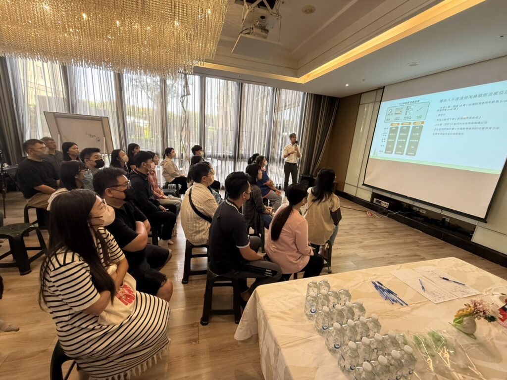 托育人員參與常見感染與疫苗照護課程